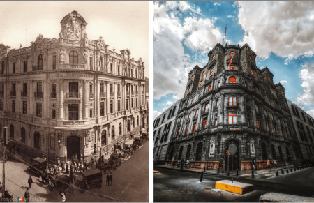 Un castillo en medio de la ciudad: El Antiguo Banco de Londres y México