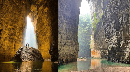 El arco natural más grande del mundo se encuentra en Cintalapa, Chiapas