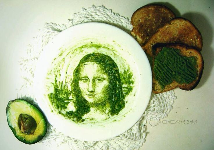 Fascinante arte creado con aguacate (FOTOS)