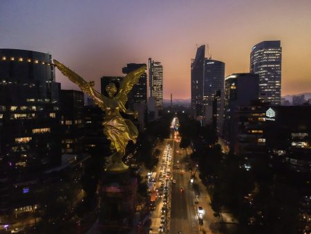 Fotografías de los preciosos atardeceres que nos regala la CDMX en invierno