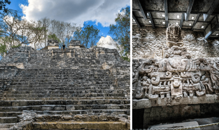 Balamkú, el Templo del Jaguar y el friso de los Cuatro Reyes