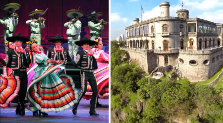 El Ballet Folklórico de México se presenta en el Castillo de Chapultepec