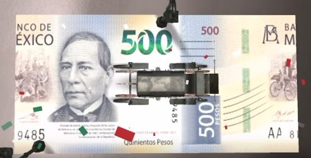 Los nuevos billetes mexicanos con Realidad Aumentada, 3D y mucho color