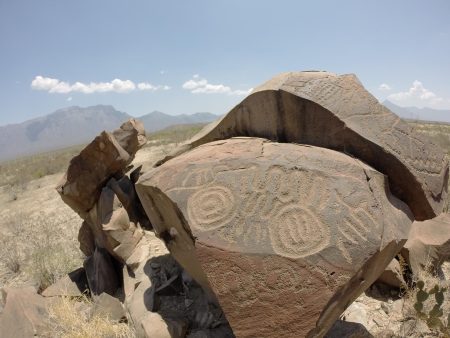 Boca de Potrerillos es una zona arqueológica en medio de las montañas