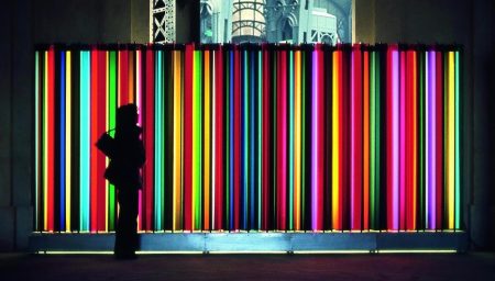 El Op Art del colorido artista Carlos Cruz-Diez en la San Miguel Chapultepec