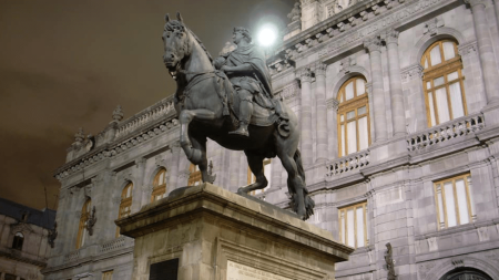 Nostalgia urbana: fotos del traslado de la estatua Caballito de Tolsá