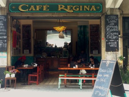 Clásicos cafetaleros: el Café Regina del Centro