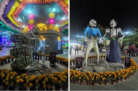 Paseo de las Calaveras: la monumental tradición de Ajalpan, Puebla