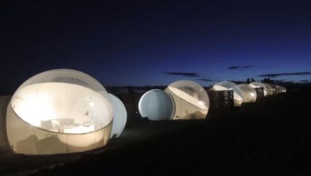 Campera, el inigualable hotel-burbuja para ver las estrellas en Valle de Guadalupe