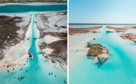 Canal de los Piratas, reserva maya en el pueblo mágico de Bacalar