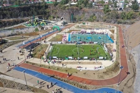 El magnífico y versátil Parque Cantera en la alcaldía Coyoacán (FOTOS)