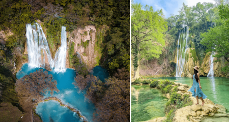 Cascadas Minas Viejas: las cascadas escondidas de San Luis Potosí