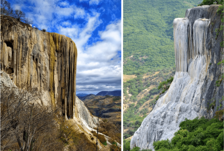 Una mirada a las espectaculares cascadas petrificadas de Oaxaca (FOTOS)