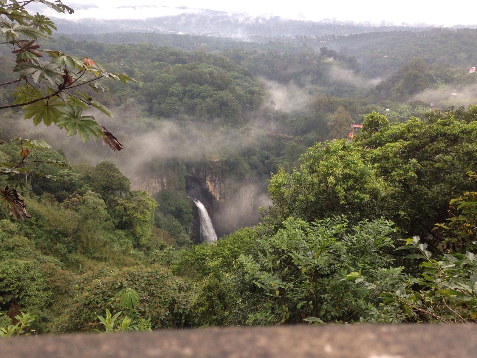 Las fascinantes cascadas de Texolo en medio de un bosque en Veracruz