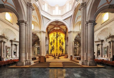 La bella pieza neobarroca que Javier Marín creó para el altar de la Basílica de Zacatecas