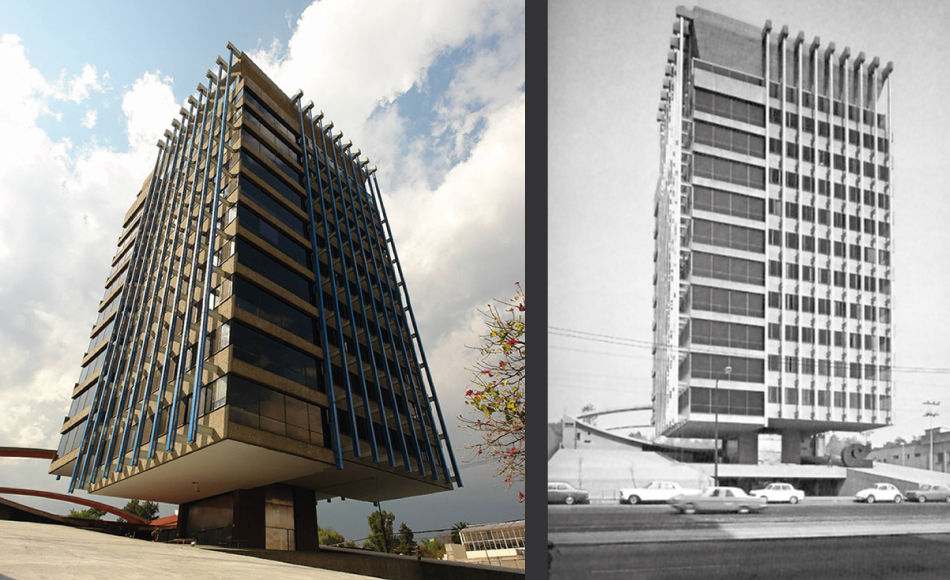 Edificio Celanese, el edifico que desafía las leyes de la física en Avenida Revolución