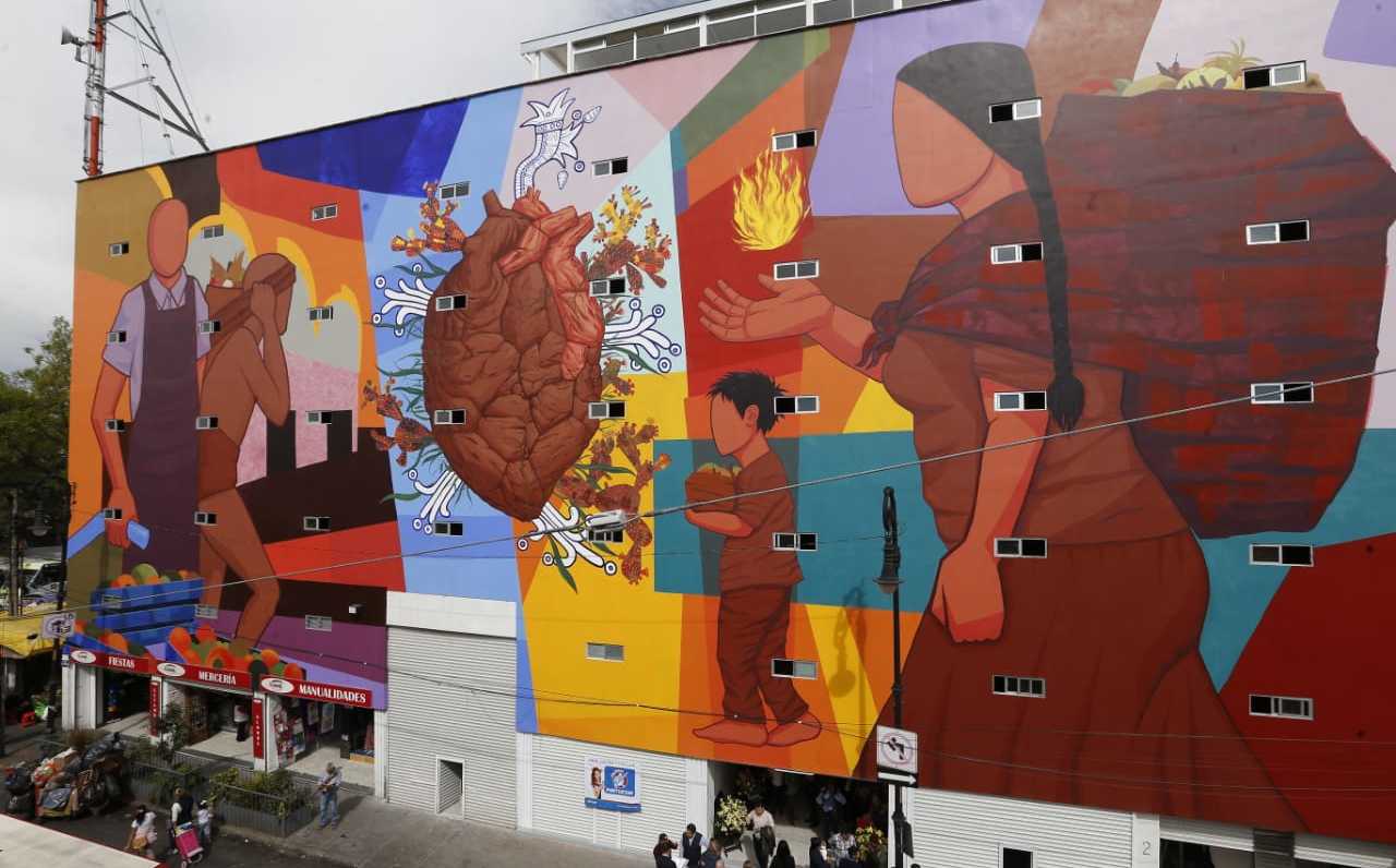 Murales de la ciudad: desde La Merced hasta los grandes edificios de la CDMX