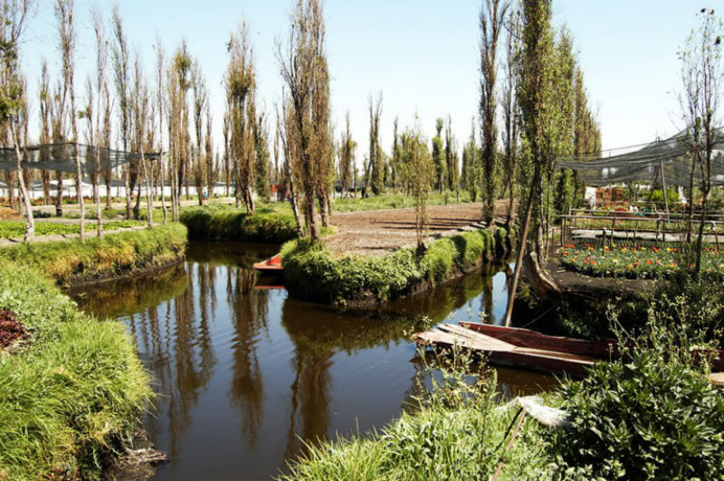 Estas chinampas de Iztacalco fueron creadas por mexicas antes de fundación de Tenochtitlan