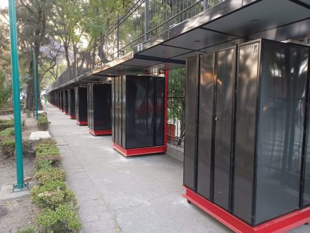 Rehabilitan el espacio de las 38 mini librerías del Corredor Cultural Balderas 