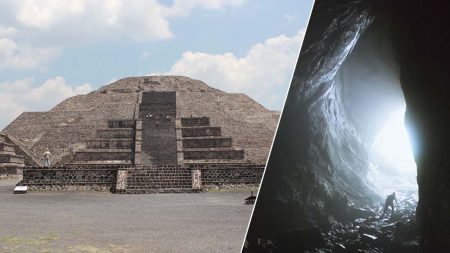 Datos reveladores sobre la cueva subterránea de la Pirámide de la Luna de Teotihuacán