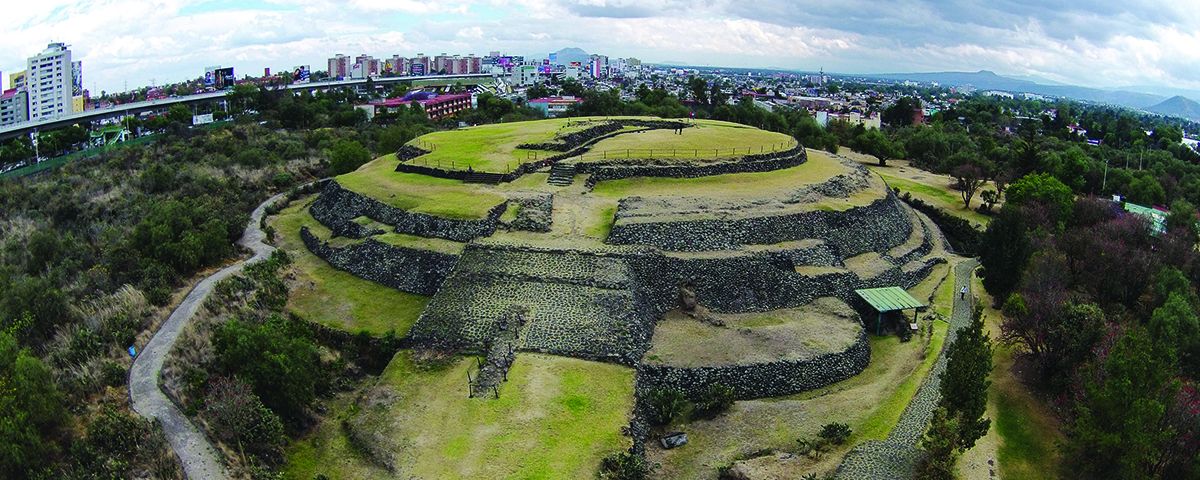 Un llamado para preservar el hermoso paisaje de Cuicuilco