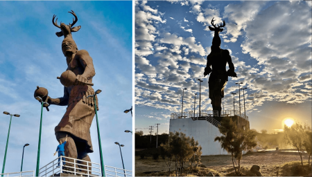 Danzante Yaqui, la escultura más grande de Latinoamérica