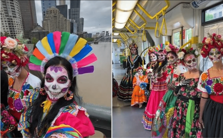 Celebran Día de muertos en Australia, Irlanda, Qatar y muchos países más (FOTOS)