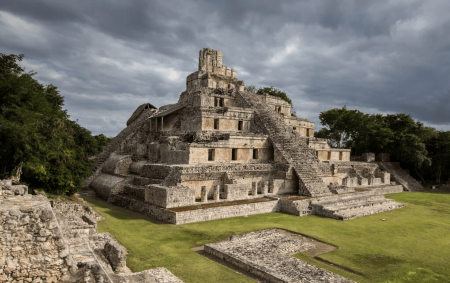 Edzná, antigua y majestuosa ciudad maya de poderosa riqueza arquitectónica