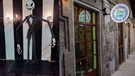 El Extraño Coffee Bar, un sitio para expandir tu experiencia Tim Burton