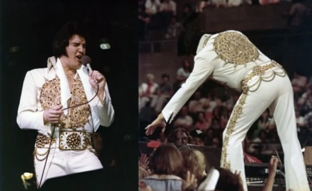 El histórico traje del Sol Azteca que usó Elvis Presley en su último concierto