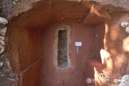 Descubren tumba con ofrenda y piezas de jade en Palenque