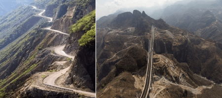 El Espinazo del Diablo es una de las carreteras más bellas y peligrosas de México