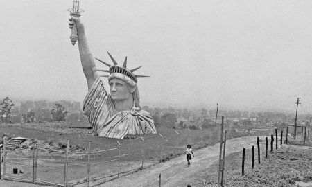 La curiosa historia de la estatua de la libertad de Iztapalapa