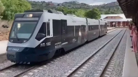 Así es el tren interoceánico en México, transporte del gran Istmo de Tehuantepec