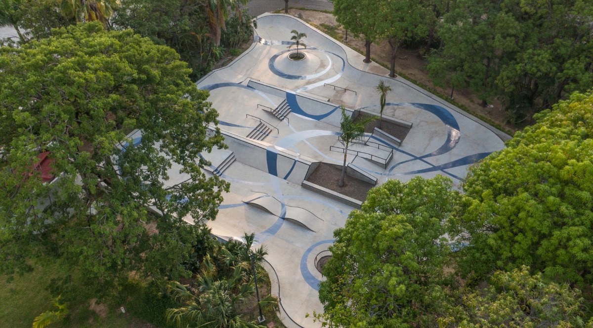 Artista mexicana gana premio de arquitectura con este skatepark