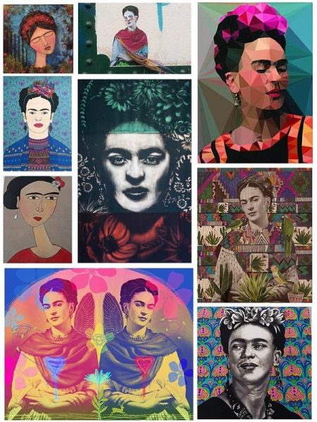 Mira los retratos que 50 artistas del mundo crearon en torno a la imagen de Frida Kahlo (FOTOS)