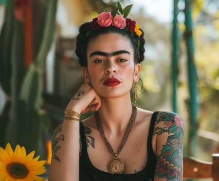 Inteligencia Artificial muestra a Frida Kahlo en el siglo XXI