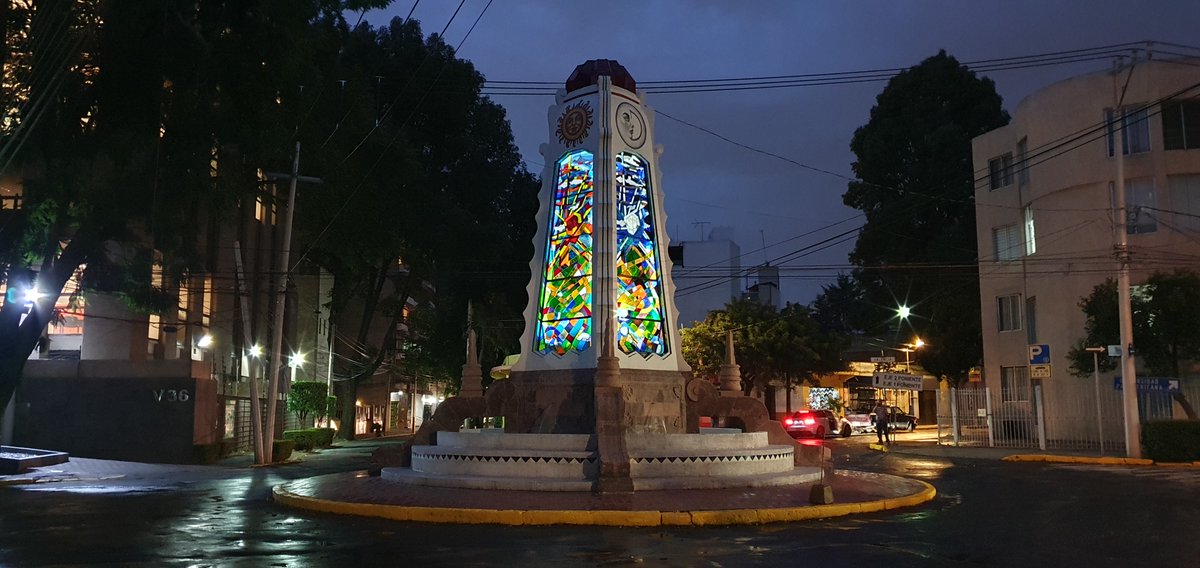 La restauración de la Fuente de Sevilla en Insurgentes Mixcoac