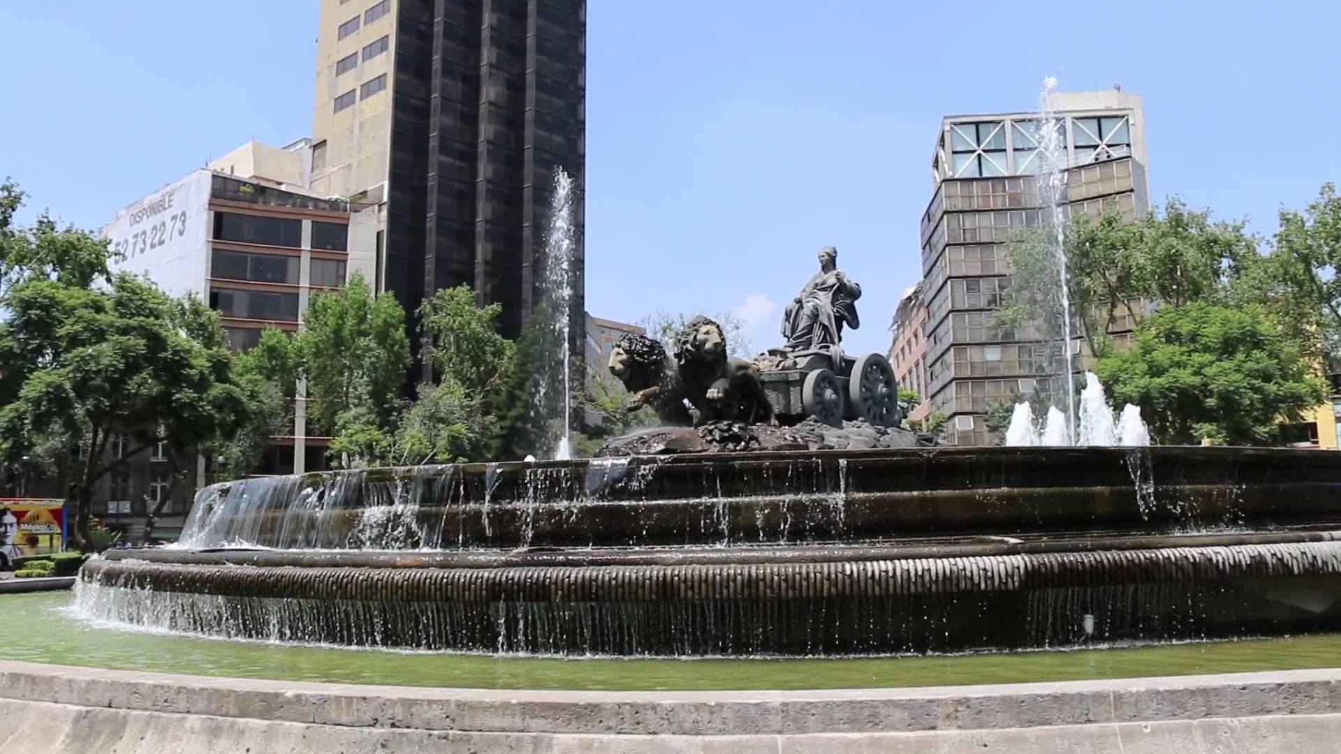 El día que arribó la Fuente de Cibeles a la colonia Roma