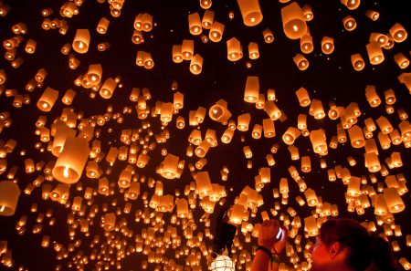 El fantástico festival de globos de cantolla en Teotihuacan