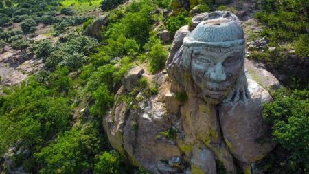 La Gran Cabeza Chichimeca, el desconocido vigilante de la naturaleza