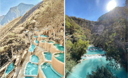 La intrincada historia de las increíbles Grutas de Tolantongo