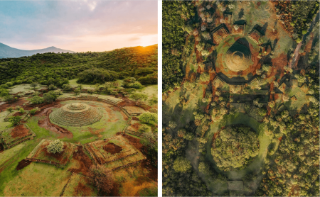 La zona arqueológica de Guachimontones fue galardonada por la preservación del medio ambiente