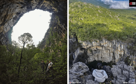 La Hoya de Luz en Xilitla, un abismo esplendoroso de luz y sombra