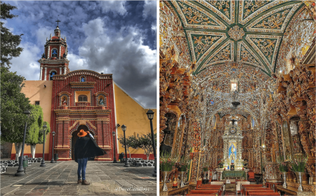 Iglesia de Tonantzintla, el mestizaje y la profusión del barroco en todo su esplendor