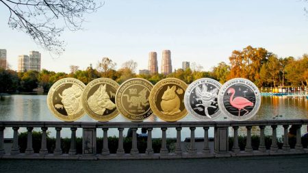 Regresan las monedas conmemorativas del zoo de Chapultepec