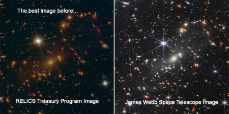 La NASA revela las primeras imágenes del Universo capturadas por el telescopio James Webb