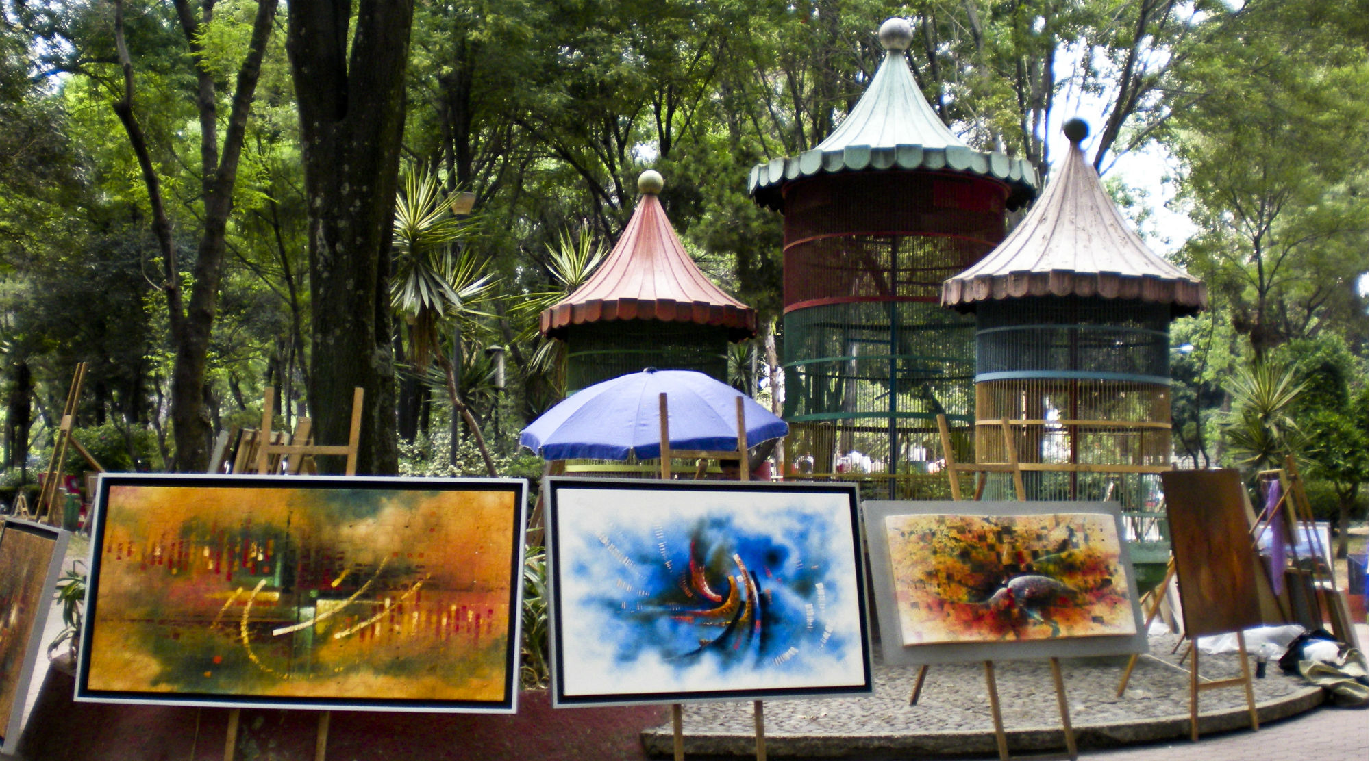 Jardín del Arte en Sullivan, la galería al aire libre más grande del mundo