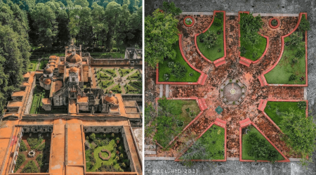 Los hermosos jardines y patios dentro de los museos de la CDMX