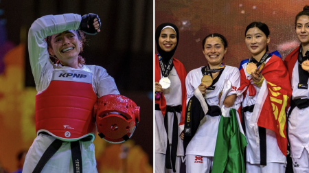 La primera mujer mexicana en ser campeona mundial de Taekwondo